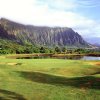 16th hole, koolau golf club, kaneohe, hawaii